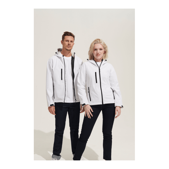 Ladies Softshell Hooded Jacket